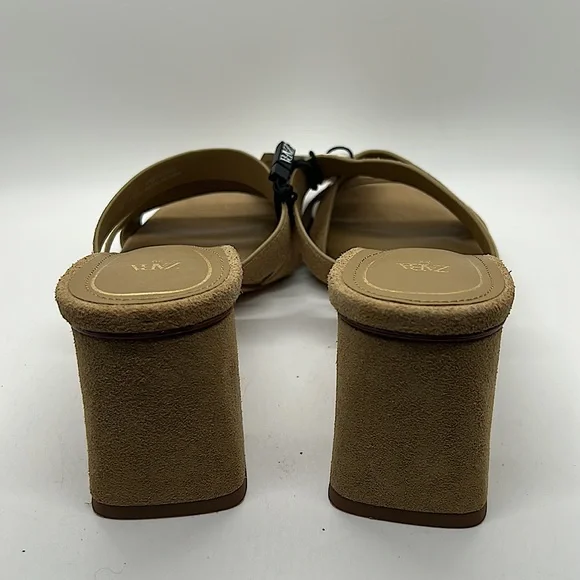 Zara NWT Block Heel Sandals Shoes **Size 39/US Sz 8** 🔥🔥 - Picture 3 of 5